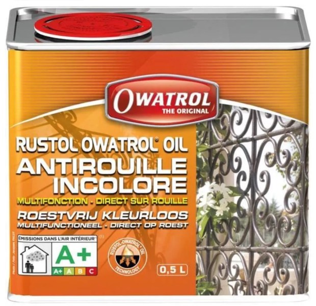 antirouille incolore rustol owatrol