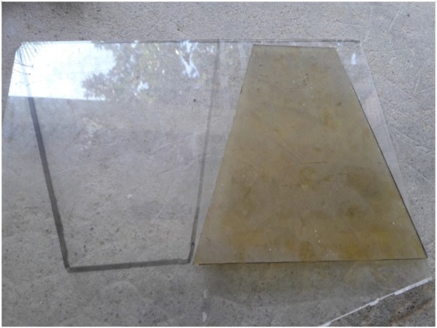 remplacer vitres lanterne ancienne