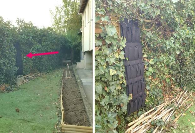 DIY: Un potager vertical avec un range-chaussures mural